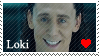 Dorky Loki stamp