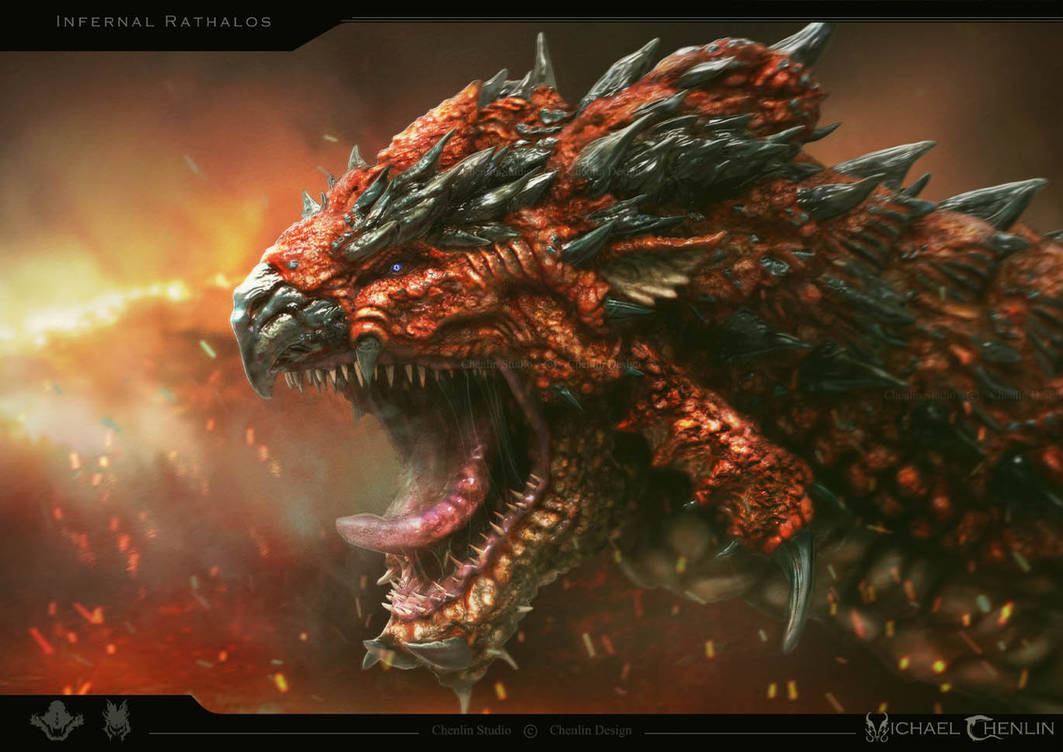 Infernal Rats Infernal Rathalos by chenlindesign on DeviantArt