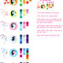 Pony Vector Colour Guide