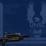 Halo 4 Battle Rifle - Wallpaper