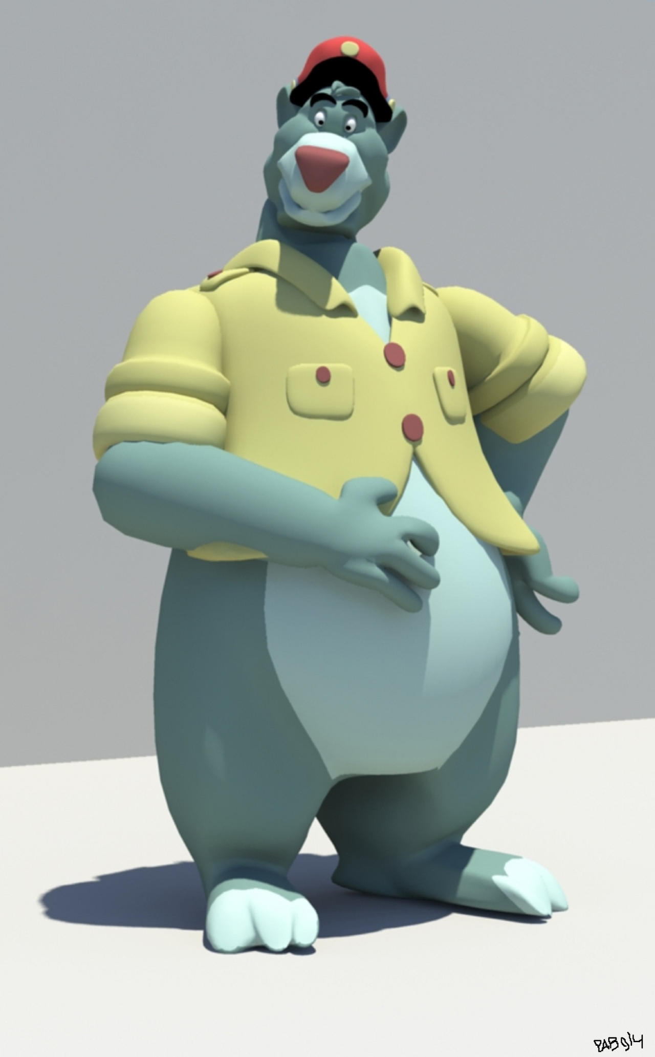 Baloo Render Baloo by Veremundo on DeviantArt