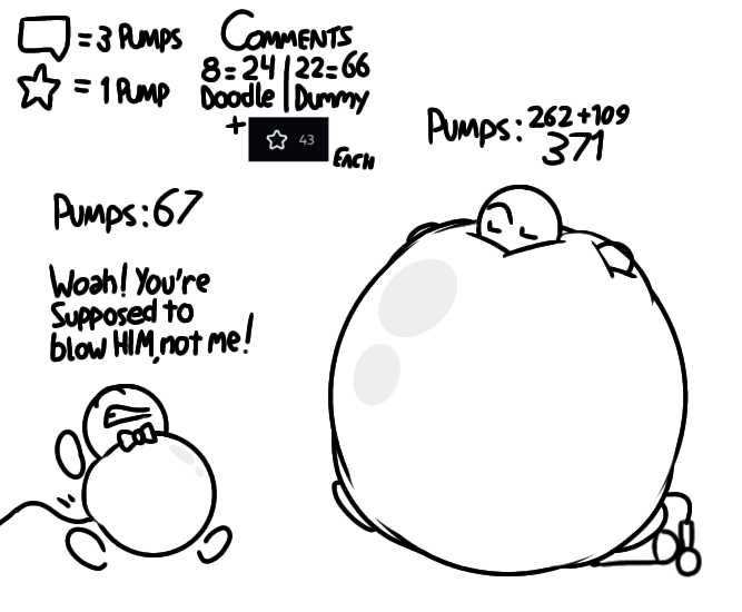 Deviantart Inflation Drive Part 3 Dummy... And Doodle inflation drive?! (3/?) by DoodLguy on DeviantArt