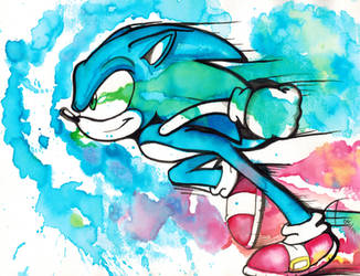 Sonic Watercolor Wash