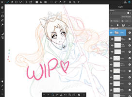 Ereshkigal iPad WIP