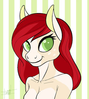 Pony headshot.