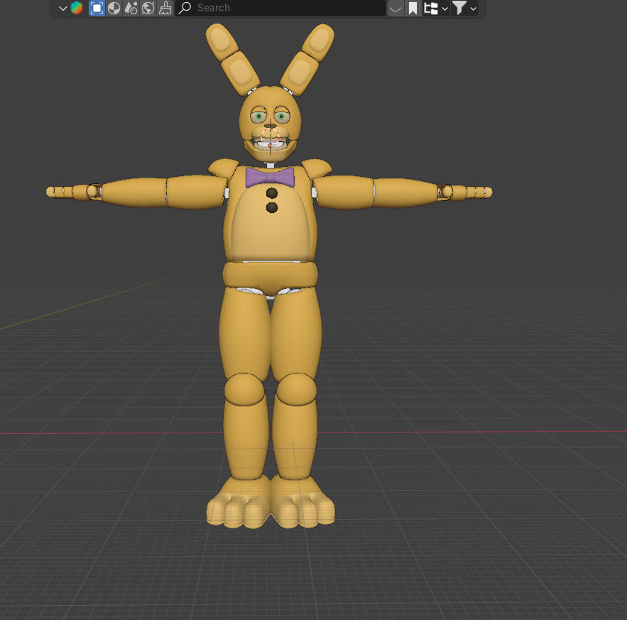 Springbonnie V2 by xinottc on DeviantArt