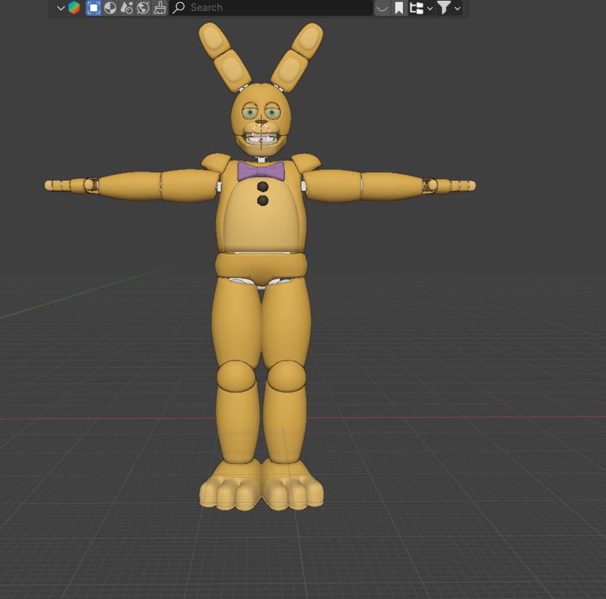 Springbonnie V2 by xinottc on DeviantArt
