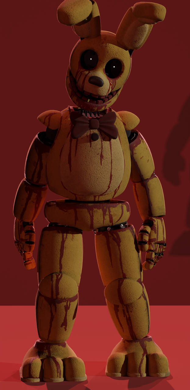 Springbonnie v9 springlocked skin by xinottc on DeviantArt