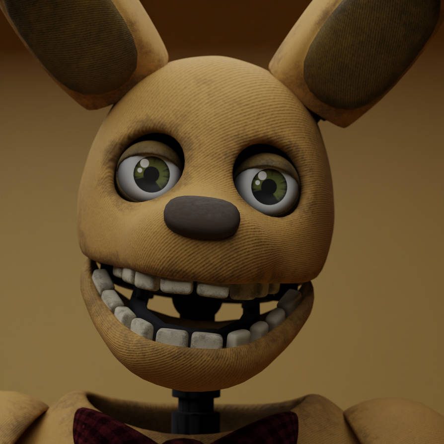 Springbonnie but with updated materials by xinottc on DeviantArt