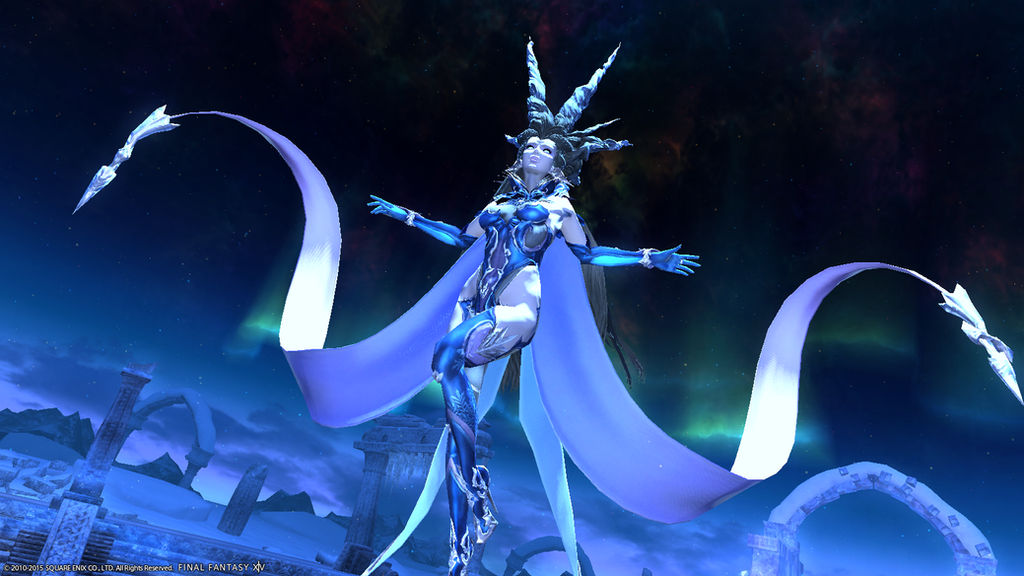 Final Fantasy XIV - Shiva Wallpaper by Chibi-Kunare on DeviantArt