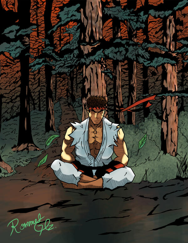 R - Ryu by RommelGlz on DeviantArt