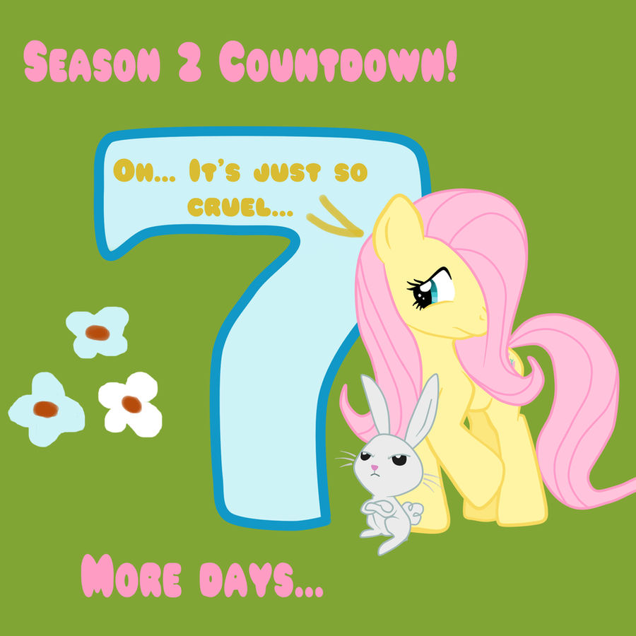 MLP Season 2 Countdown 7 DAYS