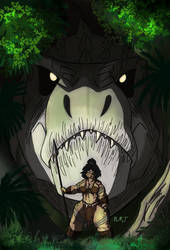 Kira the Cavegirl art 01