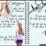 Avril Lavigne notebook blend