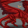 Spiffy Red Dragon