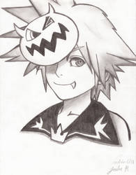 Sora - Halloween Town