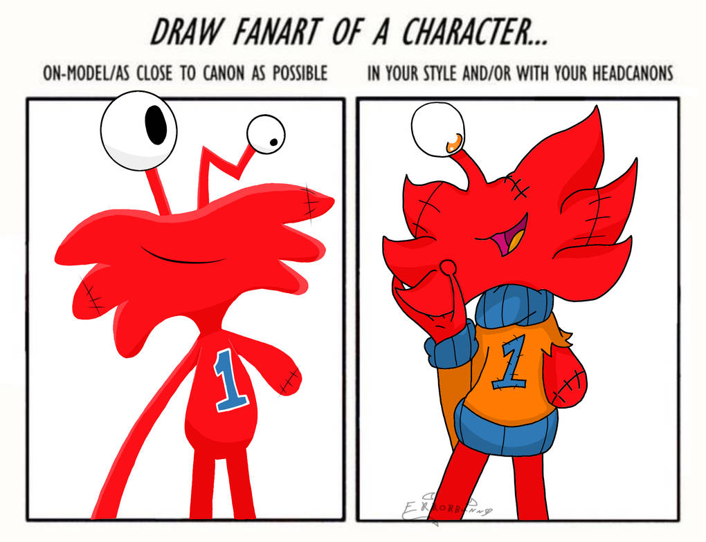 Foster home for imaginary friends wilt redesign by errorbunny404 on ...