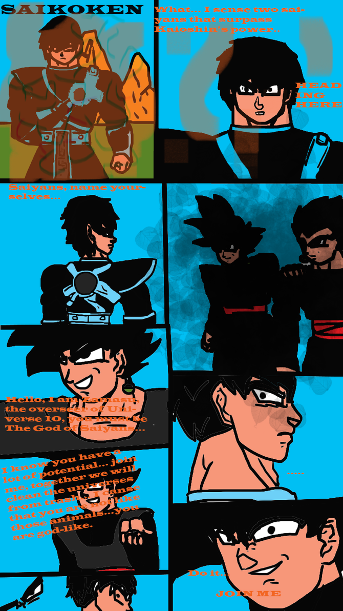 Dragon Ball Multiversal page 1 chapter 1 by ClearlyAnArtist