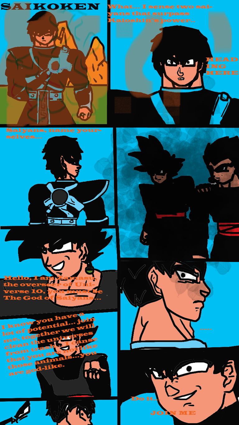 Dragon Ball Multiversal page 1 chapter 1 by ClearlyAnArtist