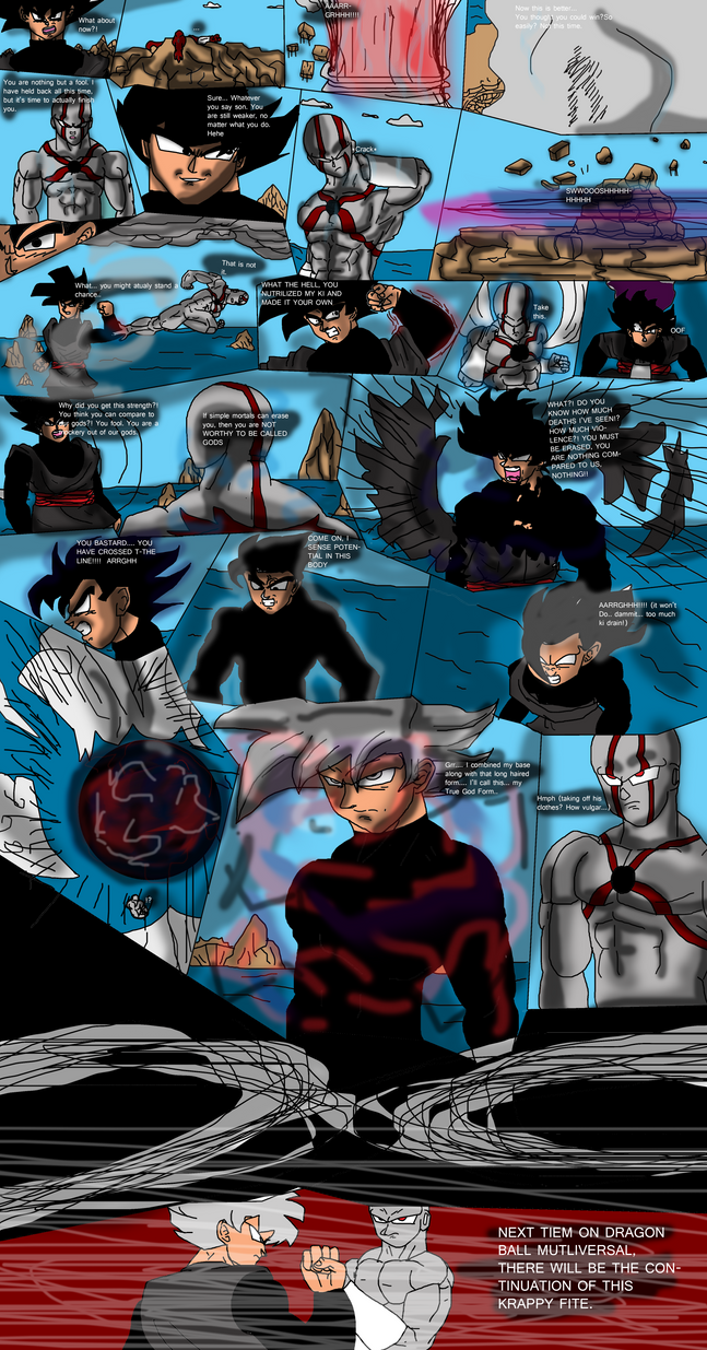 Dragon Ball Multiversal Page 1 Chapter 2 by ClearlyAnArtist