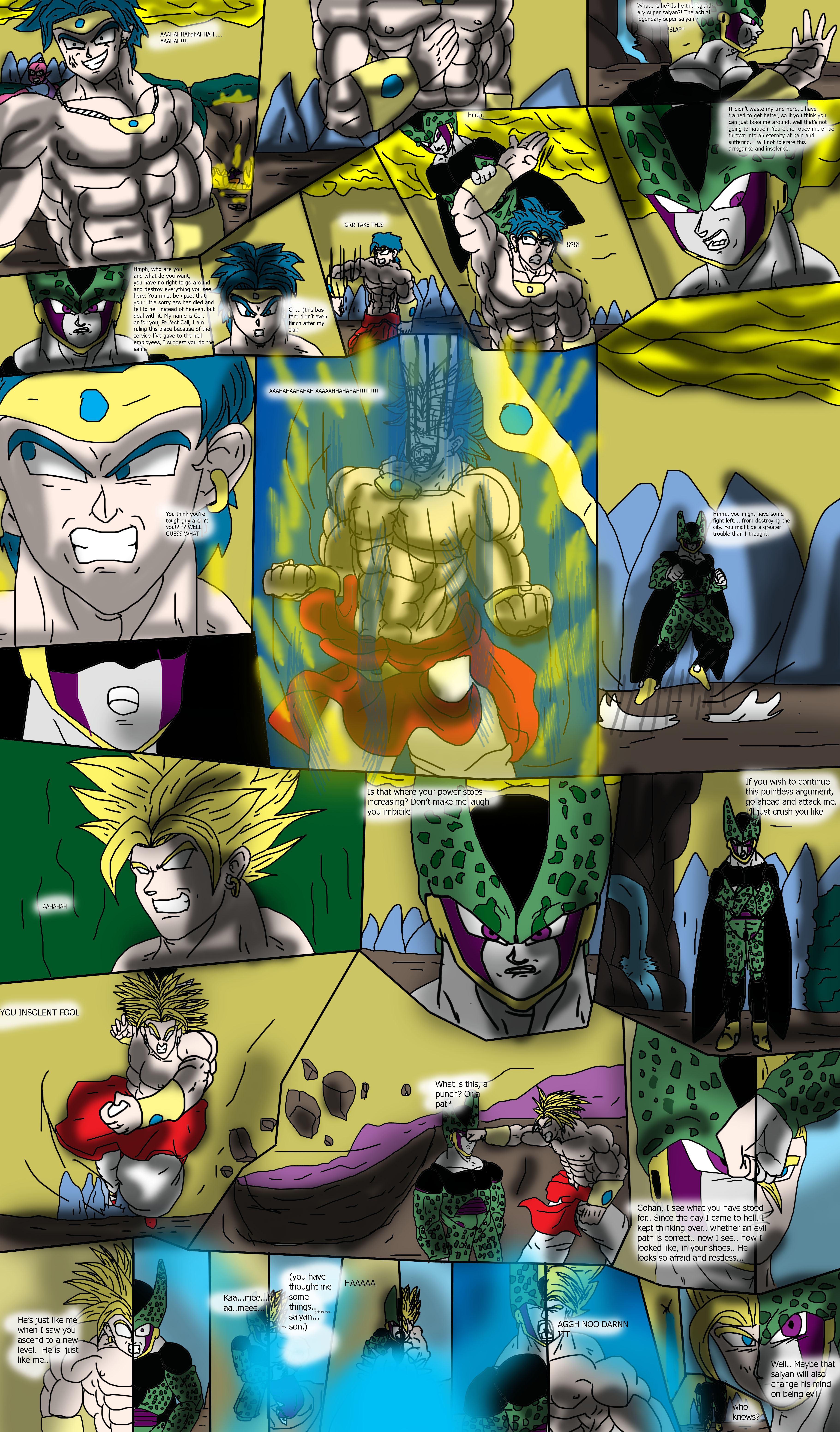 Dragon Ball Multiversal Page 6 Chapter 2 Golden SE by ClearlyAnArtist