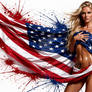 America FYeah _badass sexy pinup 4k wallpaper