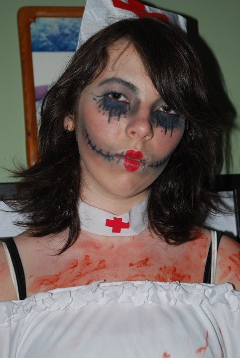 Me being a zombie nurse