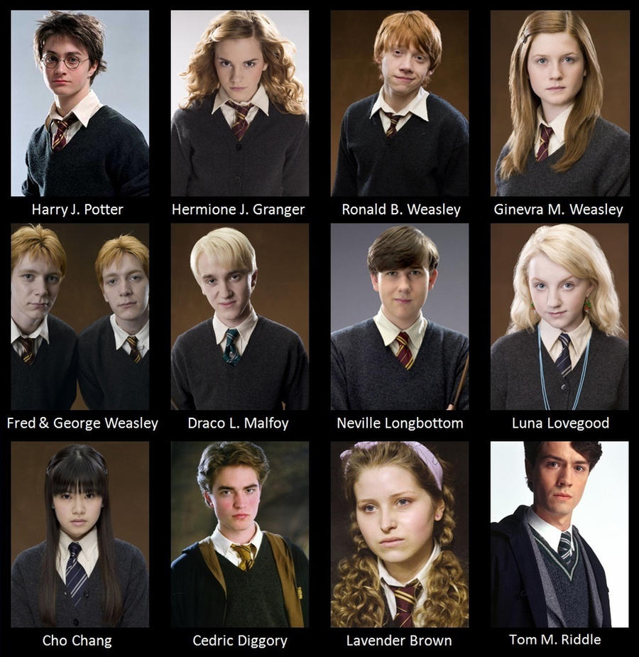 If Hogwarts Had a Yearbook- HP