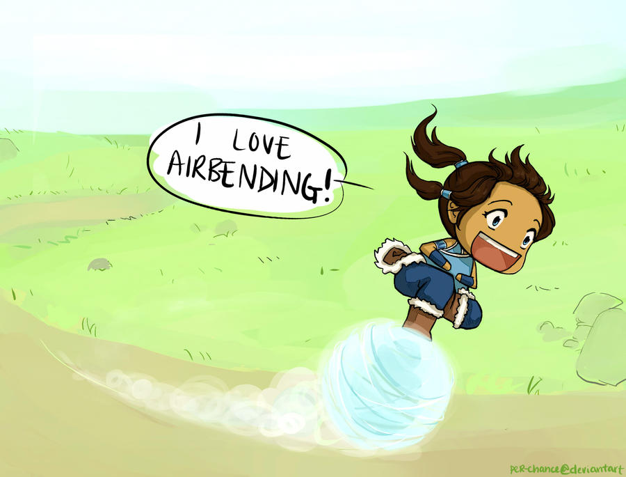 Korra Learns Airbending