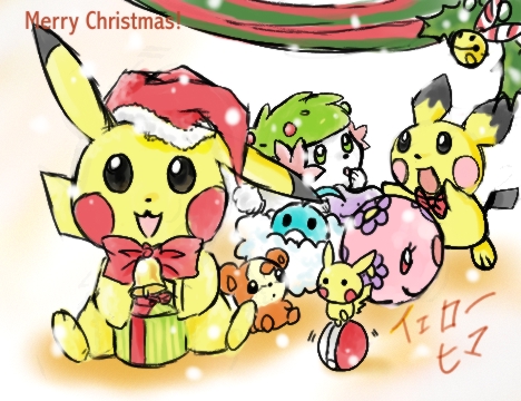 Merry christmas pokemon