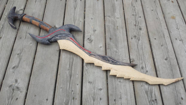Carving12 - Daedric Sword