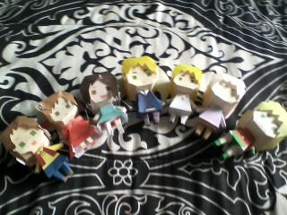 My Papercraft Dolls army~ by Hetarella on DeviantArt