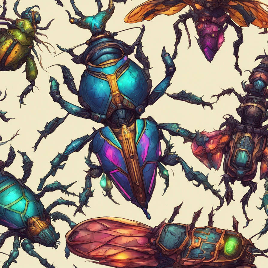Avatar Insects Macroscopic vehicles disguised as insects by FutureForge on DeviantArt