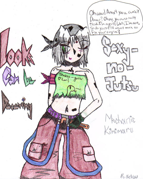 Fun Pic- Mechanic- Colored by Draga-the-Deadly on DeviantArt