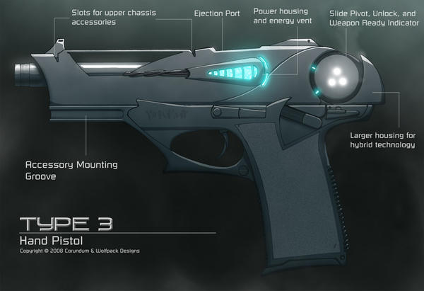 Hybrid Hand Pistol by recurring