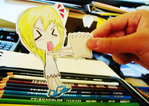 Namine wont let go! XD