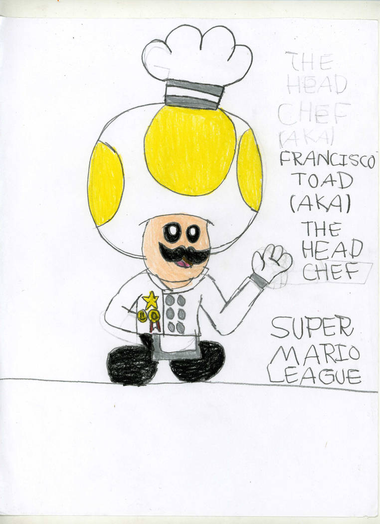 8 Bit Chef Toad Francisco Toad (Aka) The Head Chef Toad by Lurogelsalal2004 on DeviantArt