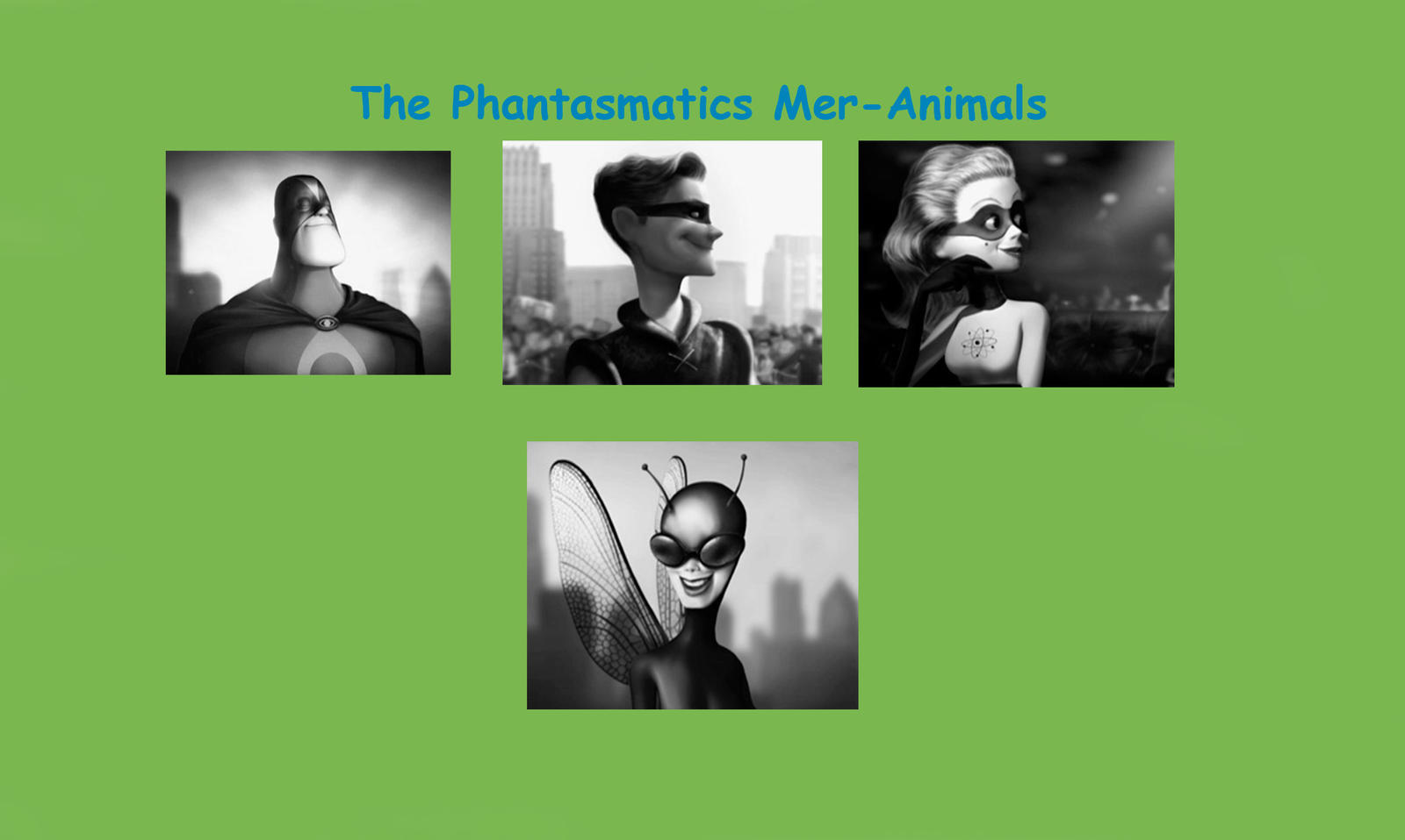 The Phantasmatics Team Super Mer-Animals by Lurogelsalal2004 on DeviantArt
