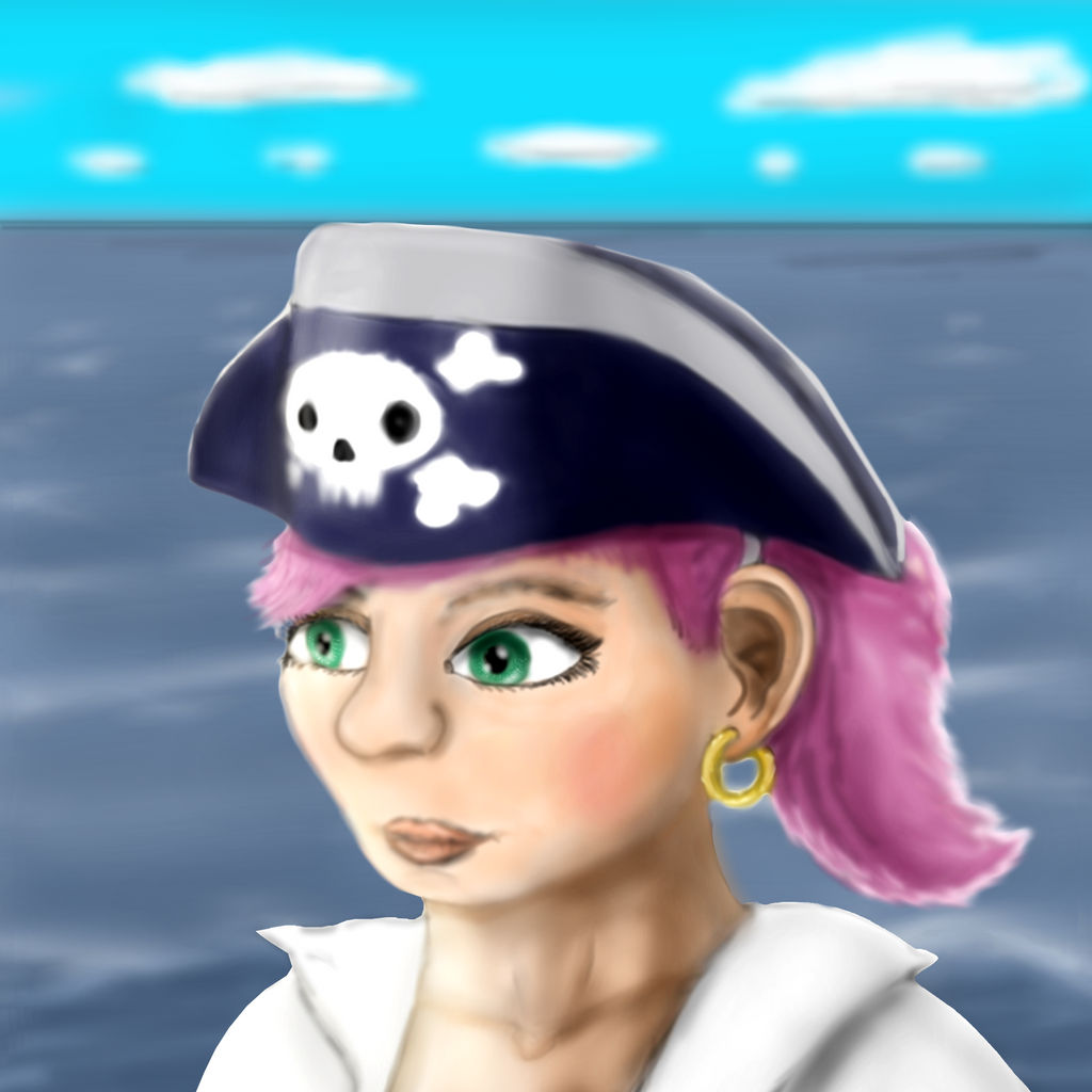 Pinkhaired Dwarf Pirate By J4B On DeviantArt