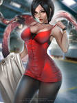 Ada Wong :nsfw optional: by Emerald--Weapon