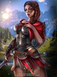 Kassandra Assassin's Creed by Emerald--Weapon