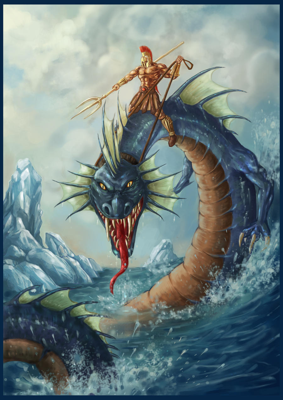 Greek Cetus Cetus Aethiopius by jackfrozz on DeviantArt