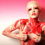 Red Liquid Latex.