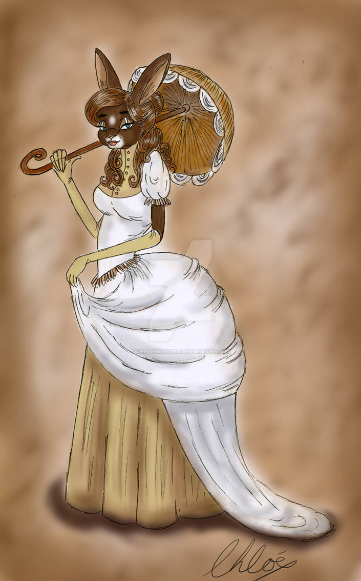 Victorian bunny by ChloeMonster on DeviantArt