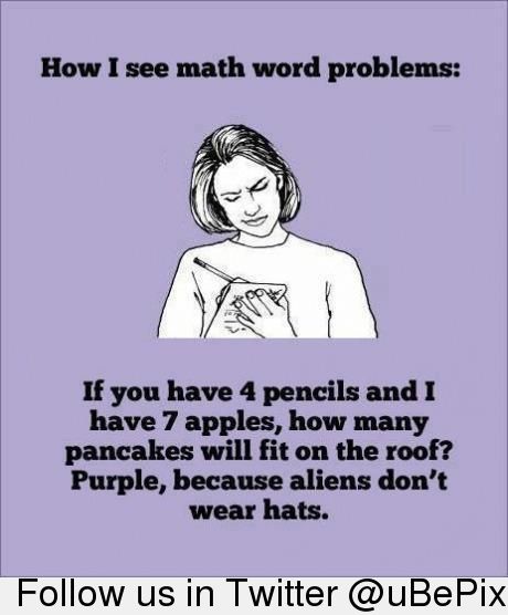 How I see math problems