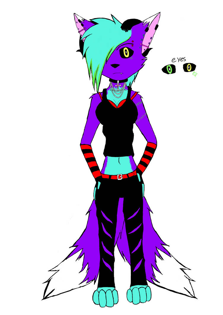 Demon Fox Roses Rosie the demon fox by InsanityArtist95 on DeviantArt
