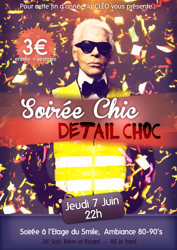 Soirée Chic & Détail Choc ⋆ Mille et une étoiles : créateurs d'évènements  pour particuliers et professionnels