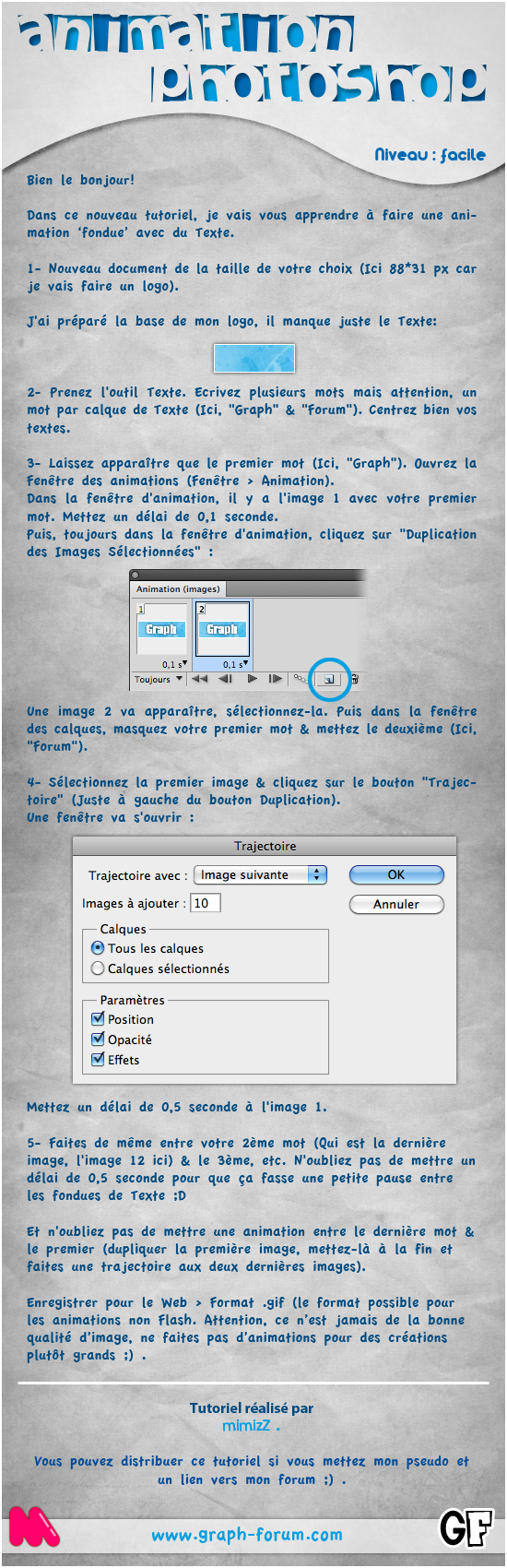 Tuto FR - Animation Effet Fondu