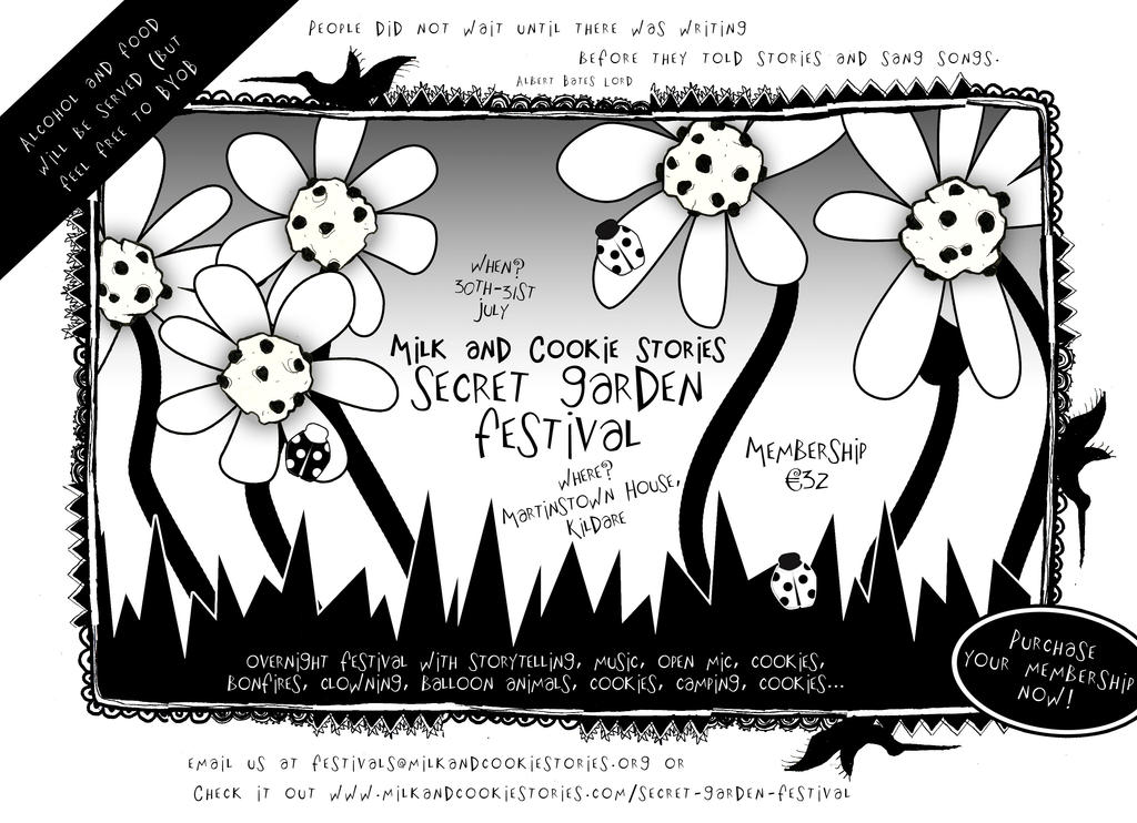 M 'n C Secret Garden Festival Flyer