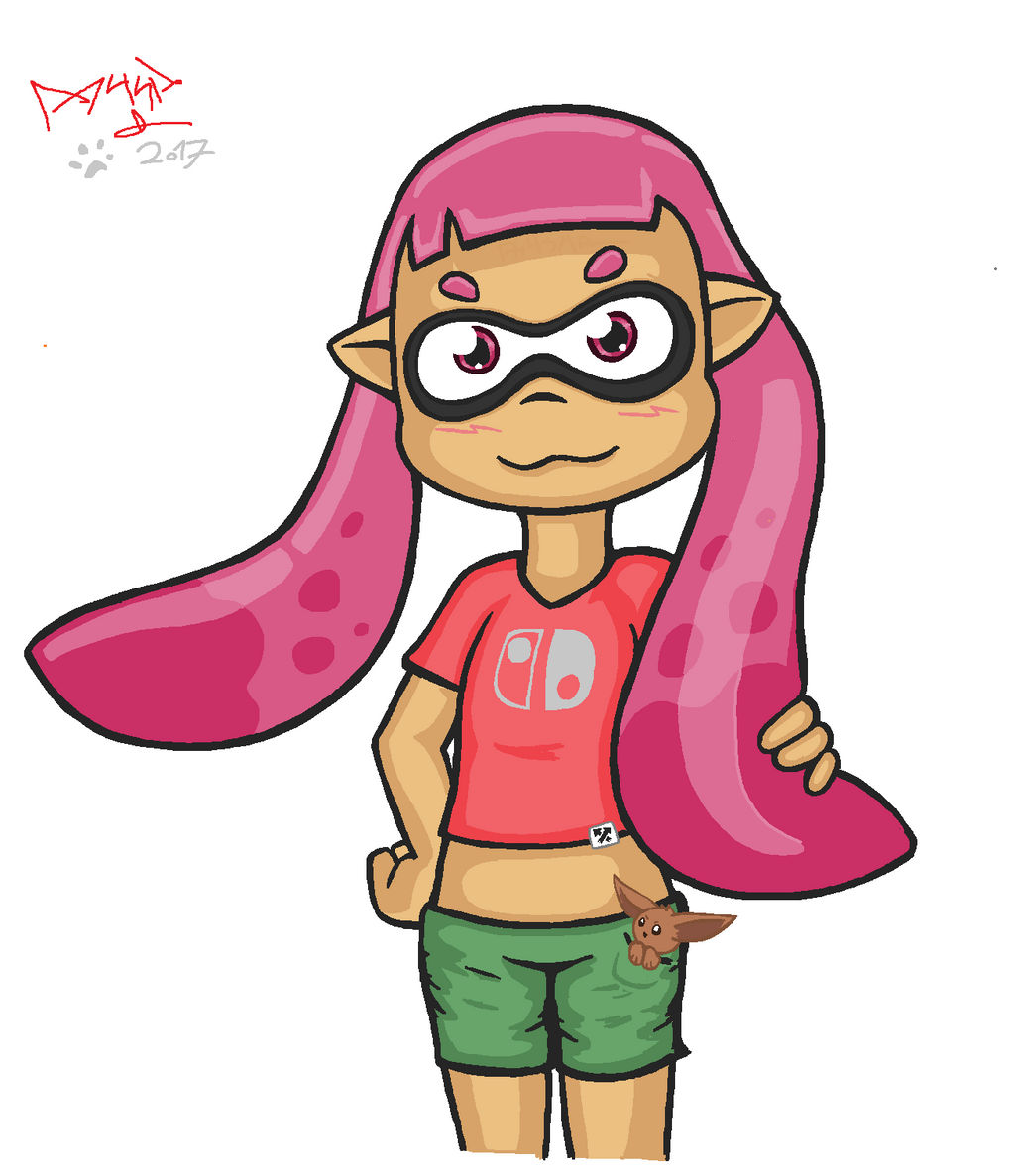 Inkling Girl by Ad4shi on DeviantArt